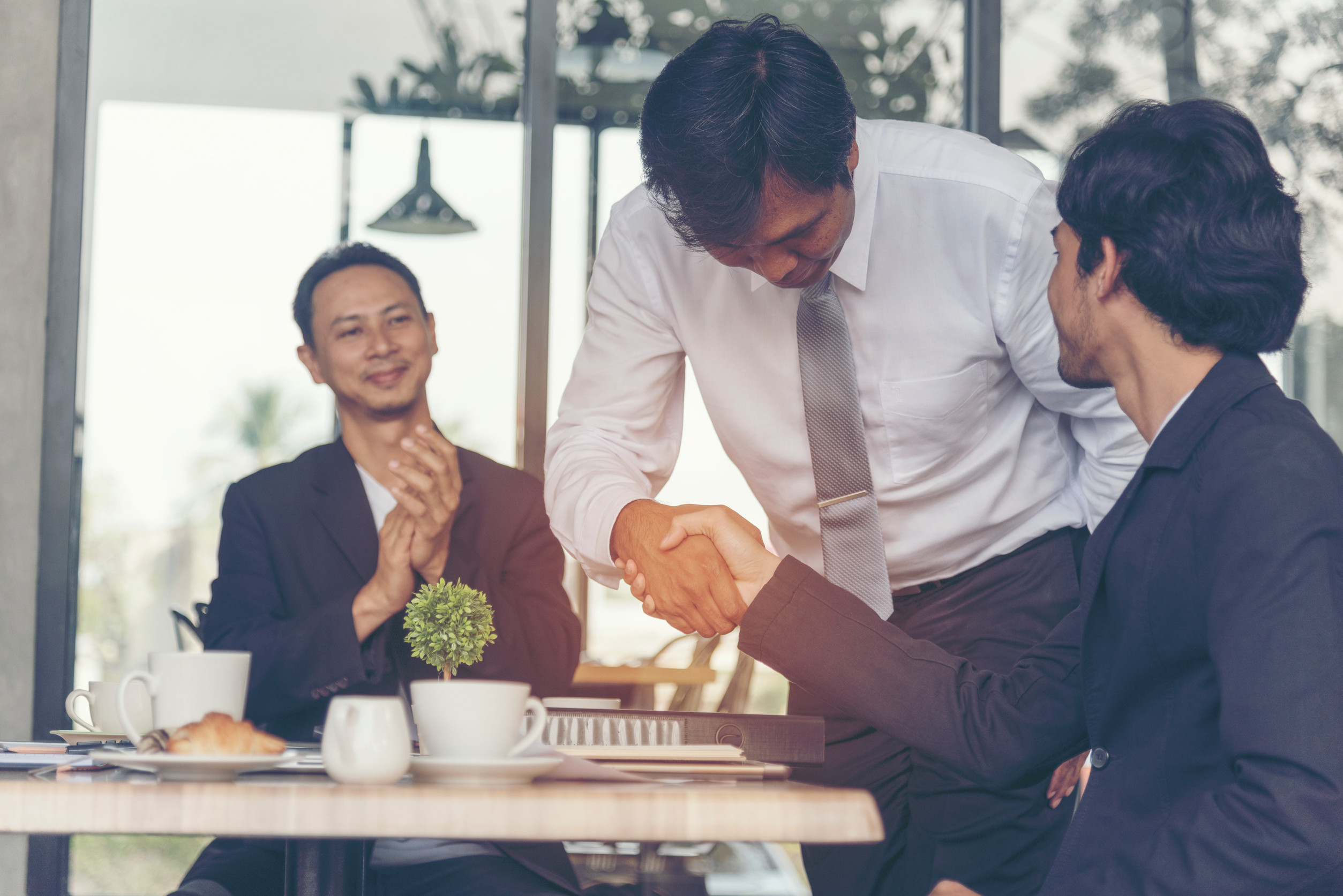 Business Marketing Team Collaborate in office.